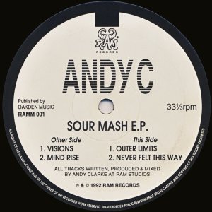 Andy C - Sour Mash E.P. cover art