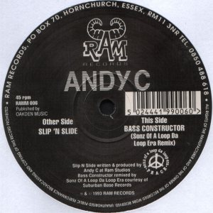 Andy C - Slip N' Slide / Bass Constructor cover art