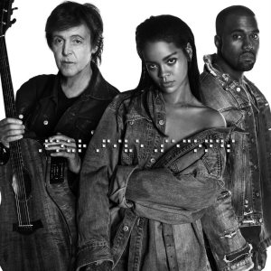 Rihanna / Kanye West / Paul McCartney - FourFiveSeconds cover art
