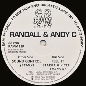 Randall / Andy C - Sound Control / Feel It (Remixes) cover art