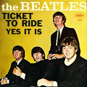 The Beatles - Ticket to Ride cover art