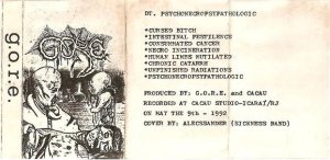 Gore - Psychonecropsypathologic cover art