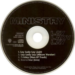 Ministry - Lay Lady Lay cover art