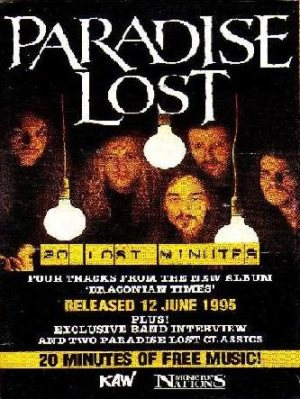 Paradise Lost - 20 Lost Minutes cover art Paradise Lost - 20 Lost Minutes cover art