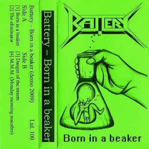 Battery - Born in a Beaker cover art