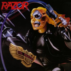 Razor - Evil Invaders cover art Razor - Evil Invaders cover art