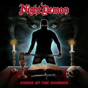Night Demon - Curse of the Damned cover art Night Demon - Curse of the Damned cover art