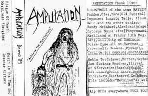 Amputation - Achieve the Mutilation cover art