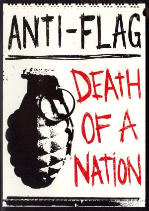 Anti-Flag - Death of a Nation cover art Anti-Flag - Death of a Nation cover art