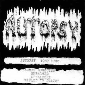 Autopsy - 1987 Demo cover art