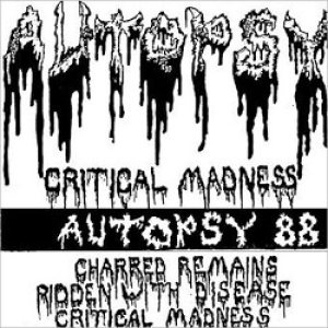 Autopsy - Critical Madness cover art