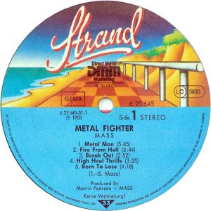 Mass - Metal Fighter cover art