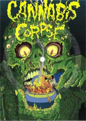 Cannabis Corpse - Blame It on Bud cover art