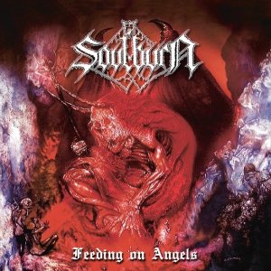 Soulburn - Feeding on Angels cover art Soulburn - Feeding on Angels cover art