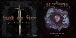 High on Fire / Mastodon - Mastodon / High on Fire cover art