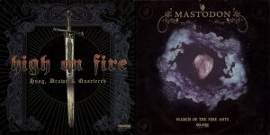 High on Fire / Mastodon - Mastodon / High on Fire cover art High on Fire / Mastodon - Mastodon / High on Fire cover art
