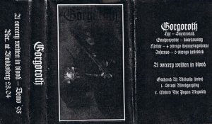 Gorgoroth - A Sorcery Written in Blood cover art Gorgoroth - A Sorcery Written in Blood cover art