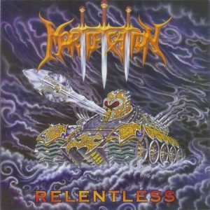 Mortification - Relentless cover art