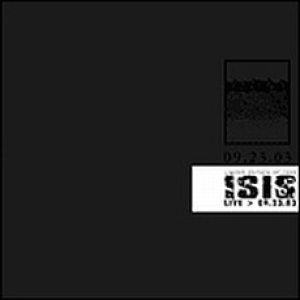 Isis - Live 1 - 09.23.03 cover art