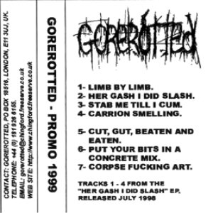 Gorerotted - Promo 1999 cover art