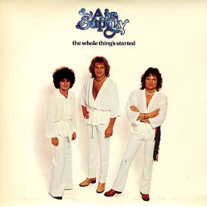 Air Supply - The Whole Thing's Started cover art