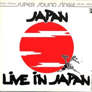Japan - Live in Japan cover art