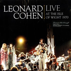 Leonard Cohen - Live at the Isle of Wight 1970 cover art