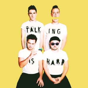 Walk the Moon - Talking Is Hard cover art