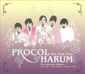 Procol Harum - The First Four: the Legendary Albums cover art Procol Harum - The First Four: the Legendary Albums cover art