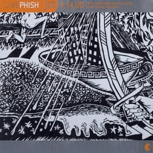 Phish - Live Phish 03 - 9.14.00 - Darien Lake Performing Arts Center - Darien Center, New York cover art