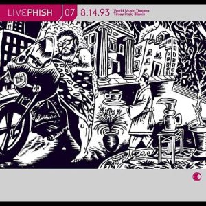 Phish - Live Phish 07 - 8.14.93 - World Music Theatre - Tinley Park, Illinois cover art