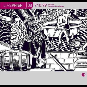Phish - Live Phish 08 - 7.10.99 - E Centre - Camden, New Jersey cover art