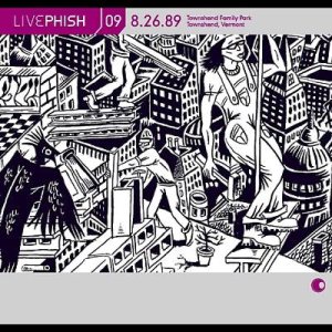 Phish - Live Phish 09 - 8.26.89 - Townshend Family Park - Townshend, Vermont cover art