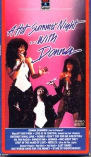 Donna Summer - A Hot Summer Night with Donna cover art