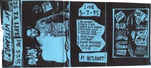 25 ta Life - Live 5-7-95 at Wetlands cover art