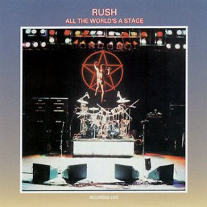 Rush - All the World's a Stage cover art