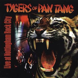 Tygers of Pan Tang - Live at Nottingham Rock City cover art