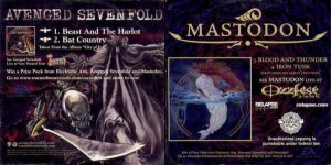 Avenged Sevenfold / Mastodon - Mastodon / Avenged Sevenfold cover art