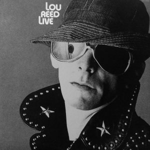 Lou Reed - Live cover art