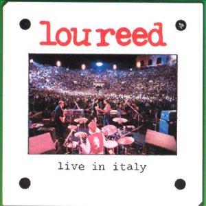 Lou Reed - Live in Italy cover art