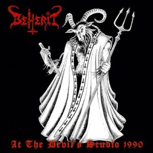 Beherit - At the Devil's Studio 1990 cover art