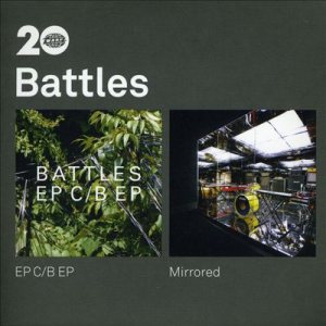 Battles - EP C / B EP / Mirrored cover art