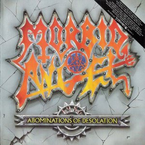 Morbid Angel - Abominations of Desolation cover art Morbid Angel - Abominations of Desolation cover art