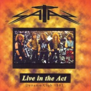 Satan - Live in the Act cover art Satan - Live in the Act cover art