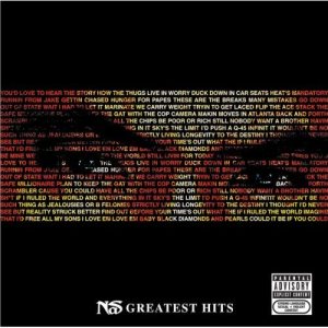 Nas - Greatest Hits cover art Nas - Greatest Hits cover art