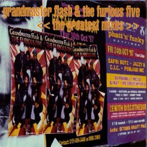 Grandmaster Flash & The Furious Five - Greatest Mixes cover art