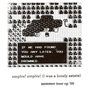Empire! Empire! (I Was a Lonely Estate) - Summer Tour EP '09 cover art