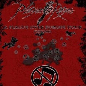 Plague Rages - A Plague over Europe Tour cover art