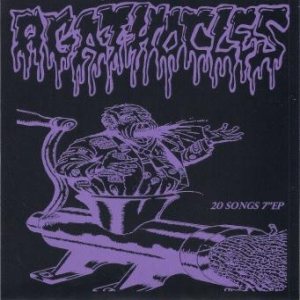 Agathocles - 20 Songs 7" EP cover art Agathocles - 20 Songs 7" EP cover art