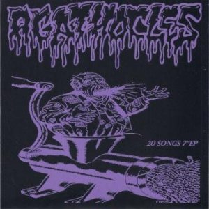 Agathocles - 20 Songs 7" EP cover art